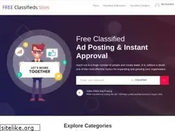Sites similar to freeclassifiedssites.net