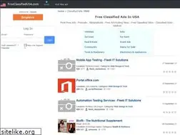 Sites similar to freeclassifiedusa.com