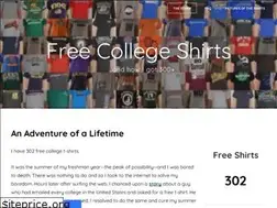 Sites similar to freecollegeshirts.weebly.com