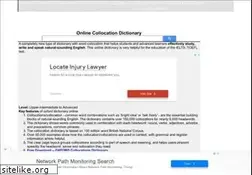 Sites similar to freecollocation.com