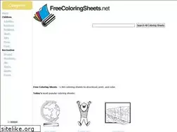 Sites similar to freecoloringsheets.net
