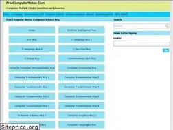 Sites similar to freecomputernotes.com
