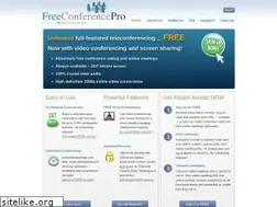 Sites similar to freeconferencepro.com