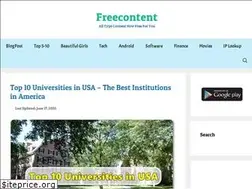 Sites similar to freecontant.com