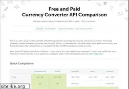 Sites similar to freecurrencyconverterapi.com