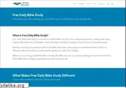 Sites similar to freedailybiblestudy.com