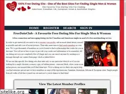 Sites similar to freedateclub.com