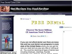 Sites similar to freedentalcare.com