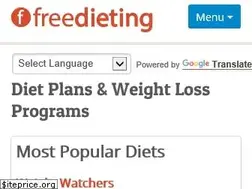 Sites similar to freedieting.com