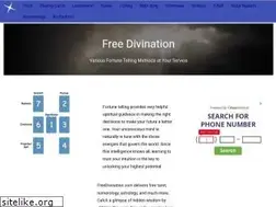 Sites similar to freedivination.com