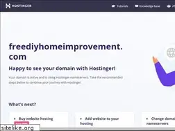 Sites similar to freediyhomeimprovement.com