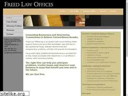 Sites similar to freedlawoffices.com