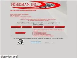 Sites similar to freedmaninc.com