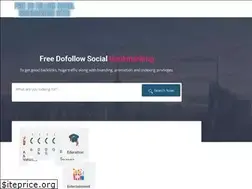 Sites similar to freedofollowsocialbookmarkingsites.xyz