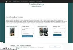 Sites similar to freedoglistings.co.uk