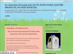 Sites similar to freedom-no-joint-pains.blogspot.com