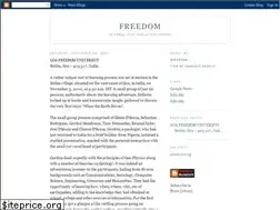Sites similar to freedom.blogspot.com