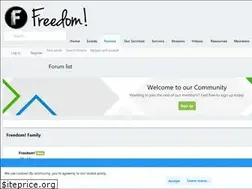Sites similar to freedom.community.tm