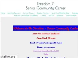 Sites similar to freedom7seniors.org