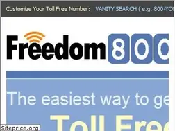Sites similar to freedom800.com