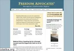 Sites similar to freedomadvocates.org