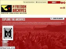 Sites similar to freedomarchives.org