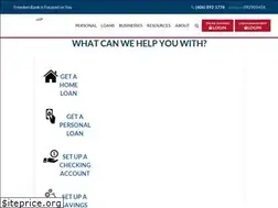 Sites similar to freedombankmt.com