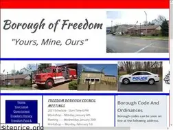 Sites similar to freedomborough.org