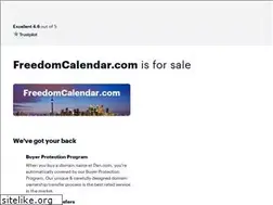 Sites similar to freedomcalendar.com