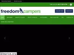 Sites similar to freedomcampers.co.nz