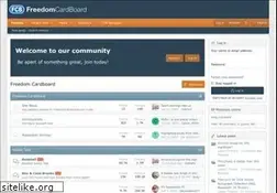 Sites similar to freedomcardboard.com