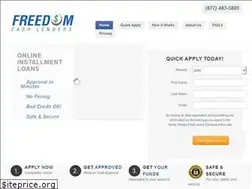 Sites similar to freedomcashlenders.com