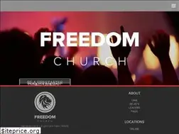 Sites similar to freedomchurch.cc