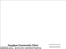 Sites similar to freedomcommunityclinic.org