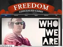Sites similar to freedomconcealedcarry.com