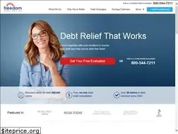 Sites similar to freedomdebtrelief.com