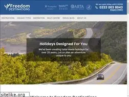 Sites similar to freedomdestinations.co.uk