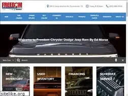Sites similar to freedomdodgechryslerjeepram.com