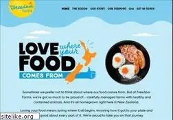 Sites similar to freedomfarms.co.nz