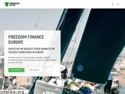Sites similar to freedomfinance.eu