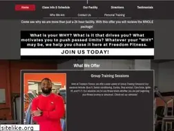 Sites similar to freedomfitnessclub.com