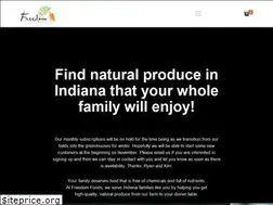 Sites similar to freedomfoodsindiana.com