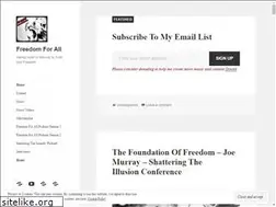 Sites similar to freedomforall.online