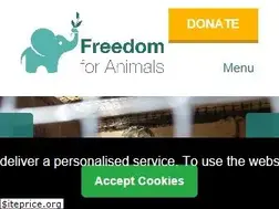 Sites similar to freedomforanimals.org.uk