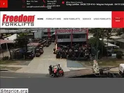 Sites similar to freedomforklifts.com.au