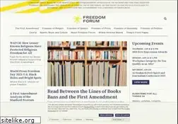 Sites similar to freedomforum.org
