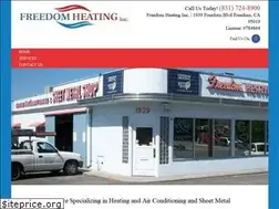 Sites similar to freedomheating.com