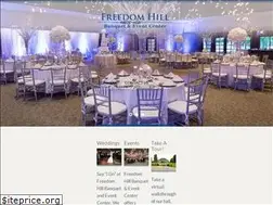 Sites similar to freedomhillbanquet.com
