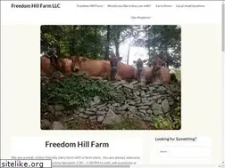 Sites similar to freedomhillfarm.net