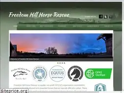 Sites similar to freedomhillhorserescue.com